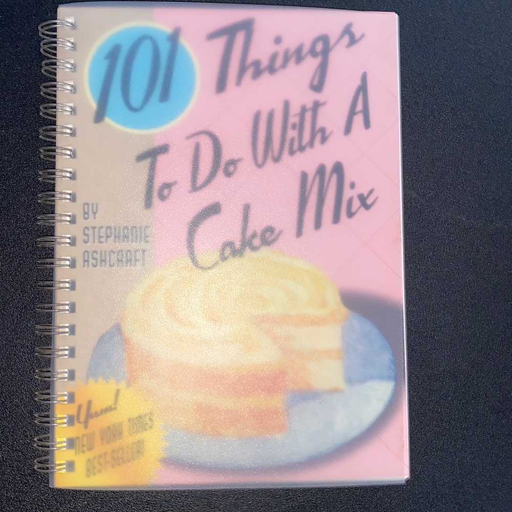 VINTAGE 101 Things to do with a Cake Mix Spiral-bound